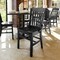 Flash Furniture HERCULES School House Back Black Wood Restaurant Chair XU-DG-W0006-BLK-GG - alternate 5